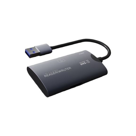 7829 USB C Reader for TF and CF Cards Including USB A Port Highly Speed Performances
