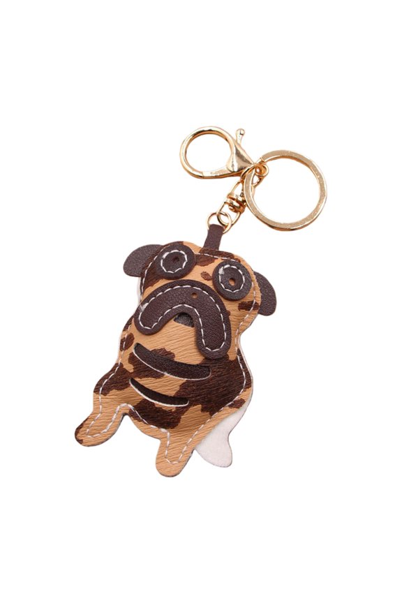 7829 Versatile Dog Car Key Holder Combining Alloy Construction for Multiple Scenario