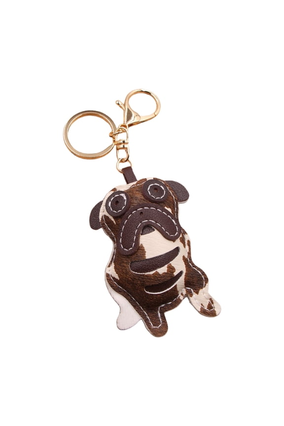7829 Versatile Dog Car Key Holder Combining Alloy Construction for Multiple Scenario