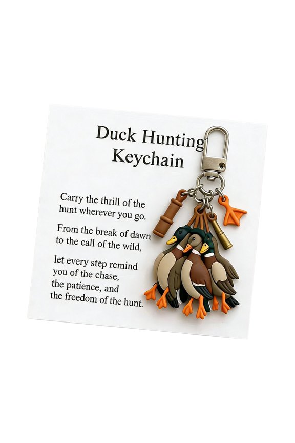 7829 Waterfowl Inspired Key Accessory Handy Size Ideal For Outdoor Lovers