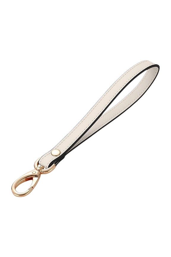 7829 Wristlet Strap,Faux1eatherKeychain Hand Wrist Strap for Clutch Wallet Purses Cellphone Key with Golden Lock Gifts