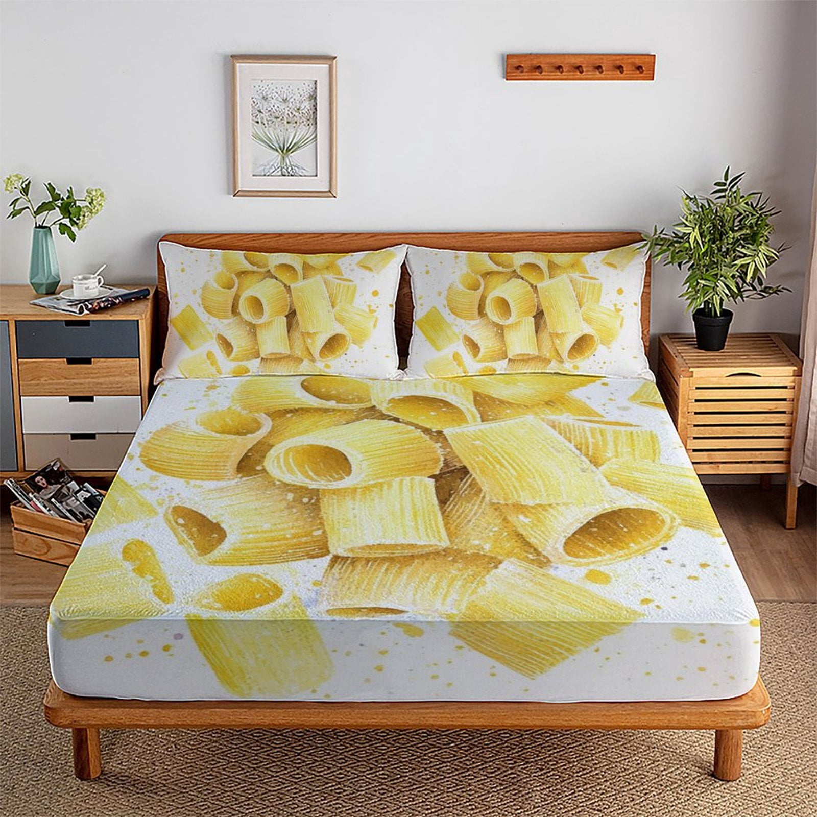 3pcs Cotton 3D Bedding Sets High Quality Soft Duvet Cover Bed Sheet Pillowcase Printed Bedclothes