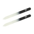 thumbnail image 1 of 786 Cosmetics Black Nail Files - 2 Piece Crystal Glass Nail Files Set, 1 of 9