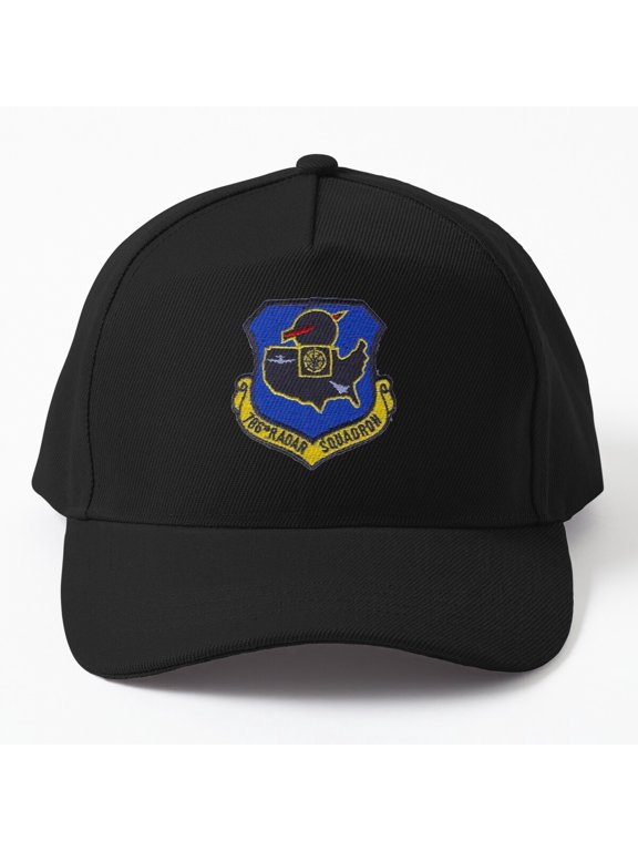 786th AC&W Radar Squadron Baseball Hat, Military Radar Unit Heritage Tribute Design Cap