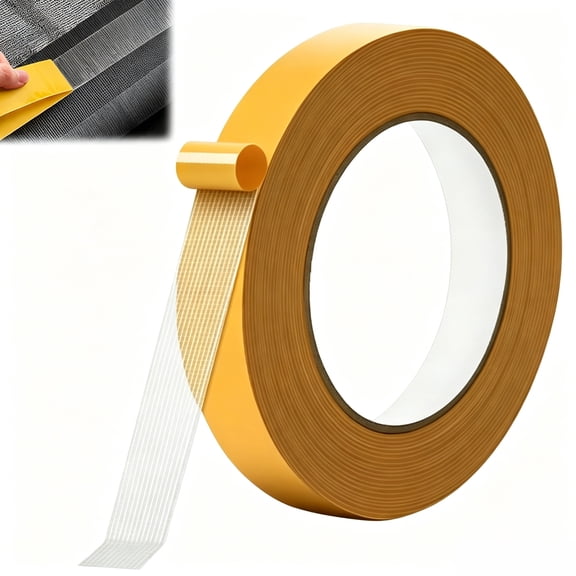 787.4 In Waterproof Grid Double-Sided Tape - Strong Adhesive, Residue-Free, Wall-Safe, 4 Sizes for DIY, Rug, Office