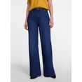 thumbnail image 1 of Scenario Women's Wide Leg Jeans, Sizes 0-20, 1 of 6