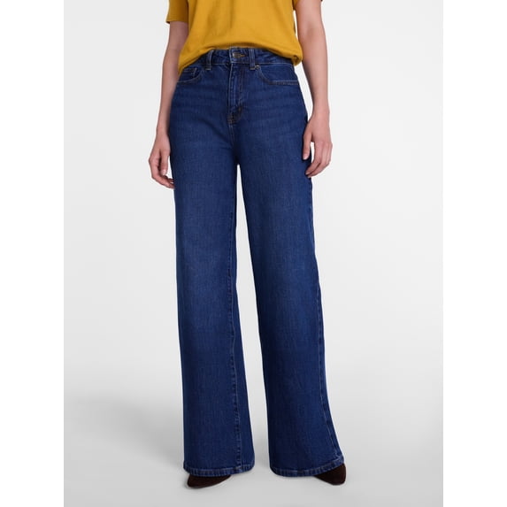 Scenario Women's Wide Leg Jeans, Sizes 0-20