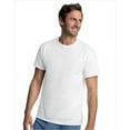 thumbnail image 1 of 7870W3 Classics Men Traditional Fit Comfortsoft Tagless Crewneck Undershirt 3-Pack Medium White, 1 of 1