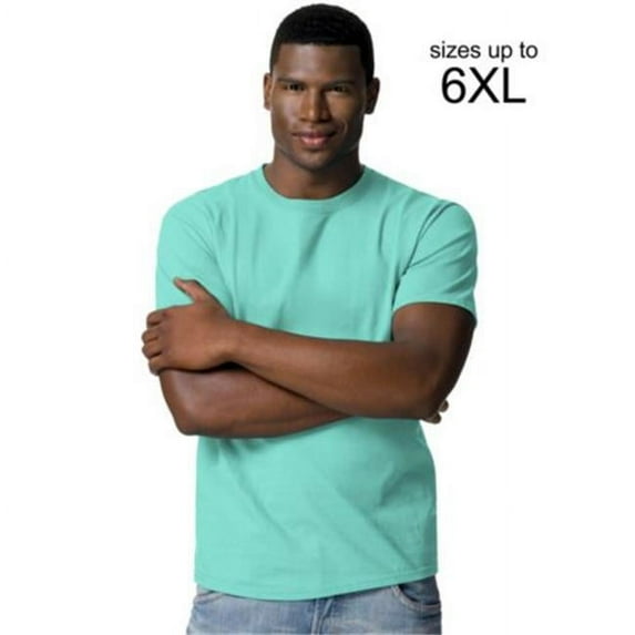 78715892456 5250 Tagless T Shirt, Clean Mint - 2XL