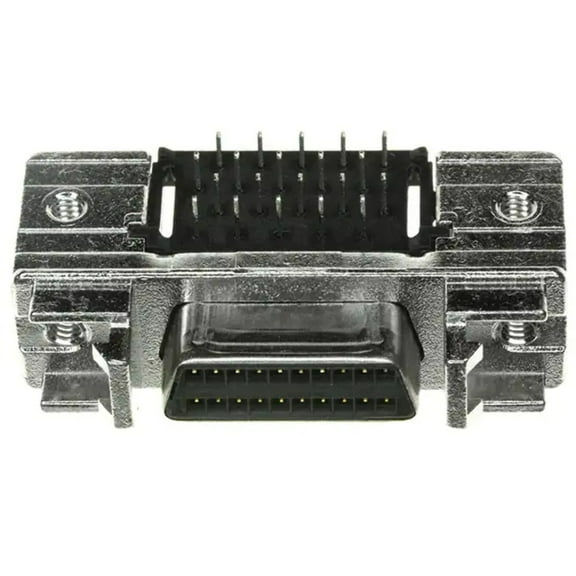 787190-1 Connector D-Subminiature SKT 20 POS 2.54mm Solder RA Thru-Hole 20 Terminal 1 Port