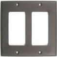 thumbnail image 1 of 787ORB Double Rocker Switch Plate Oil Rubbed Bronze Finish, 1 of 2