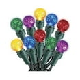 thumbnail image 1 of 78961-88 LED Christmas Light Set, G15 Multi Color Faceted Glass, 50-Ct., 1 of 2