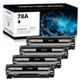 thumbnail image 1 of 78A Black Toner Cartridge High Yield 78A CE278A 278A Laserjet Pro P1606dn MFP M1536DNF P1606 M1536 P1560 P1566 1066dn 1536dnf Printer Ink 4-Pack, 1 of 8