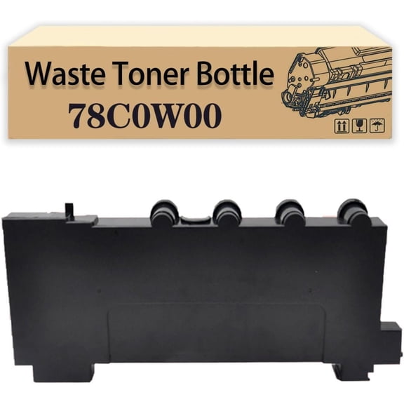 78C0W00 Waste Toner Bottle Replacement for Lexmark CS321 CS421dn CS514 CX421 CX522 CX622 Printers, High Yield 25,000 Pages