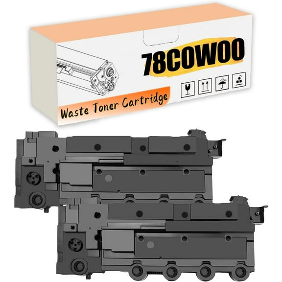 78C0W00 Waste Toner Bottle Replacement for Lexmark CS321 CS421dn CS514 CX421 CX522 CX622 Printers, High Yield 25,000 Pages