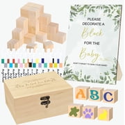 78 PCS Fun Baby Shower Games Sign Kit, Unique Baby Shower Ideas, Funniest Baby Shower Games Ever  A Game Where You Can Draw to Your Hearts Content, Suitable for Baby Shower Games Boy and Girls