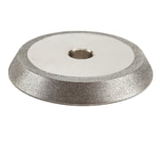 78mm Diamond Grinding Wheel Circle Sharpener Disc Dish Grinder For Carbide Metal Tungsten Steel Milling Cutter Tool 1/2 Bore ,Wear-Resistant Material