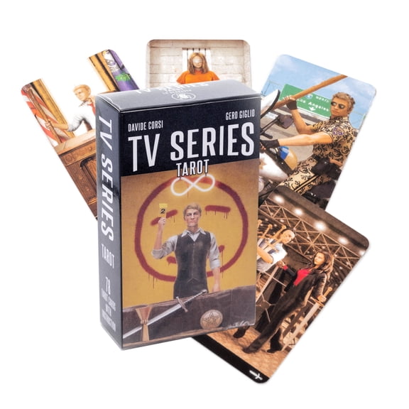 78pcs Tarot TV Series Tarot Deck Card Game Party Table Board Game Card Deck Fortune-telling Prophecy Oracle Cards With GuideBook