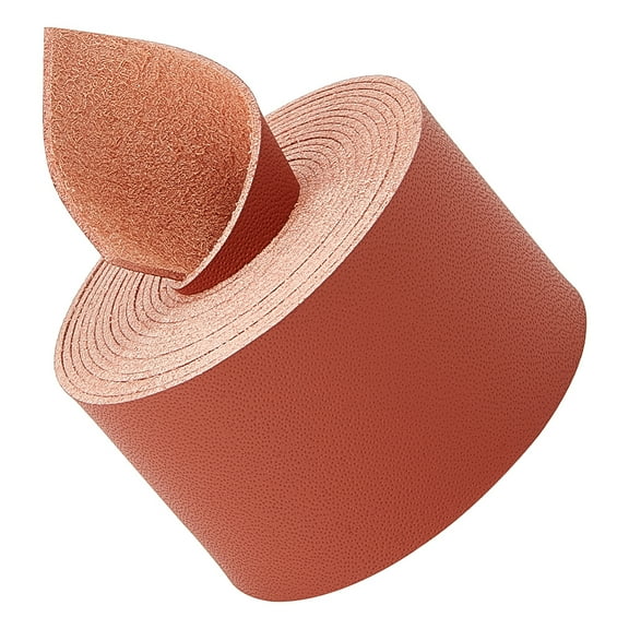 1.5 Inches Wide Grain Leather Straps 78 Inches Long Single Sided PU Leather Strip 1.2mm Thick Flat Leather Cord Threads for DIY