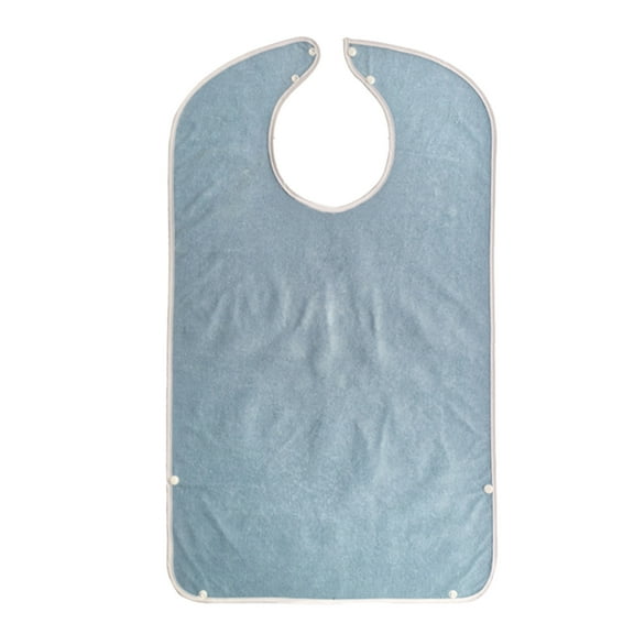 78x45cm Waterproof Adult Meal Eating Drinking Bib Senior for Citizen Aid Aprons Elderly Aged Mealtime Cloth Protector
