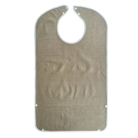 78x45cm Waterproof Adult Meal Eating Drinking Bib Senior for Citizen Aid Aprons Elderly Aged Mealtime Cloth Protector