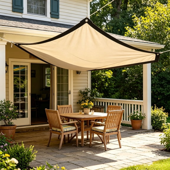 78x78 Inch Garden Shade Cloth 90% UV Block Sun Net for Plants Patio Pergola Canopy Cover with Reinforced Edges and Grommets