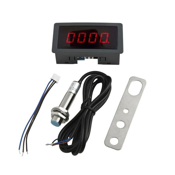 79 42 25Mm Rpm Motor Tachometer Easy To Read Digital Tachometer Measurement Accuracy 0.1 Anti-Interference Hall Sensor