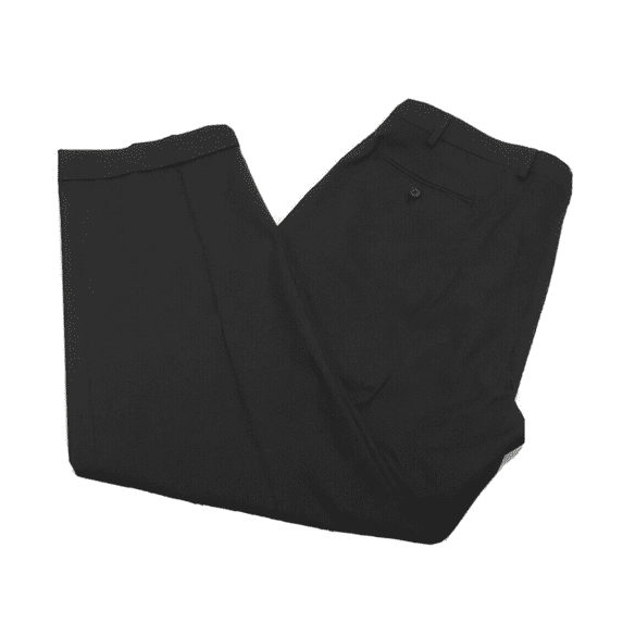 $79.50 Lauren Ralph Lauren Mens Pleated Dress Pants BROWEN 34X30