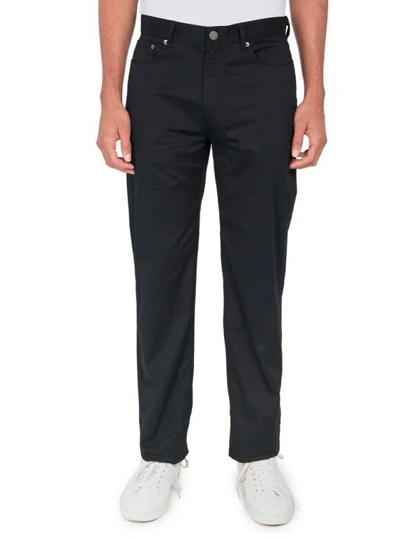 $79.50 Society of Threads Men's Pants Regular Fit Solid 5 Pocket Pants 36