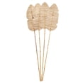 thumbnail image 1 of 79" Palm Tree Tall Woven Leaf Stick Bamboo Wood Natural Foliage Bamboo Bouquet, by DecMode (4 Count), 1 of 9