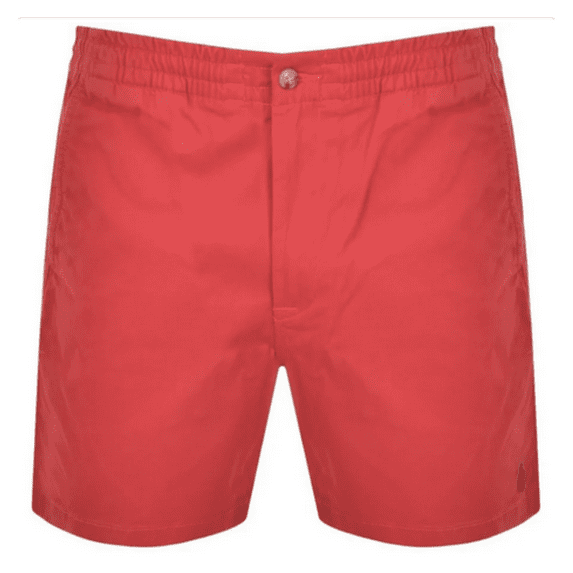 $79 Polo Ralph Lauren Mens 6 Prepster Stretch Classic Fit Chino Shorts, Red, S