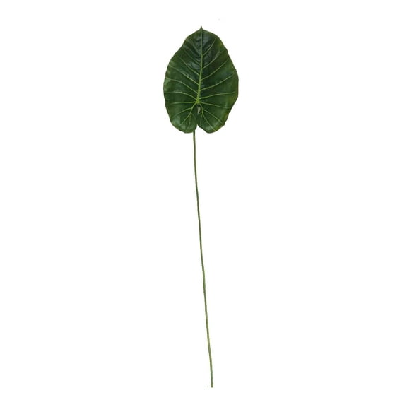 79" Taro Green Leaf Stem - Green
