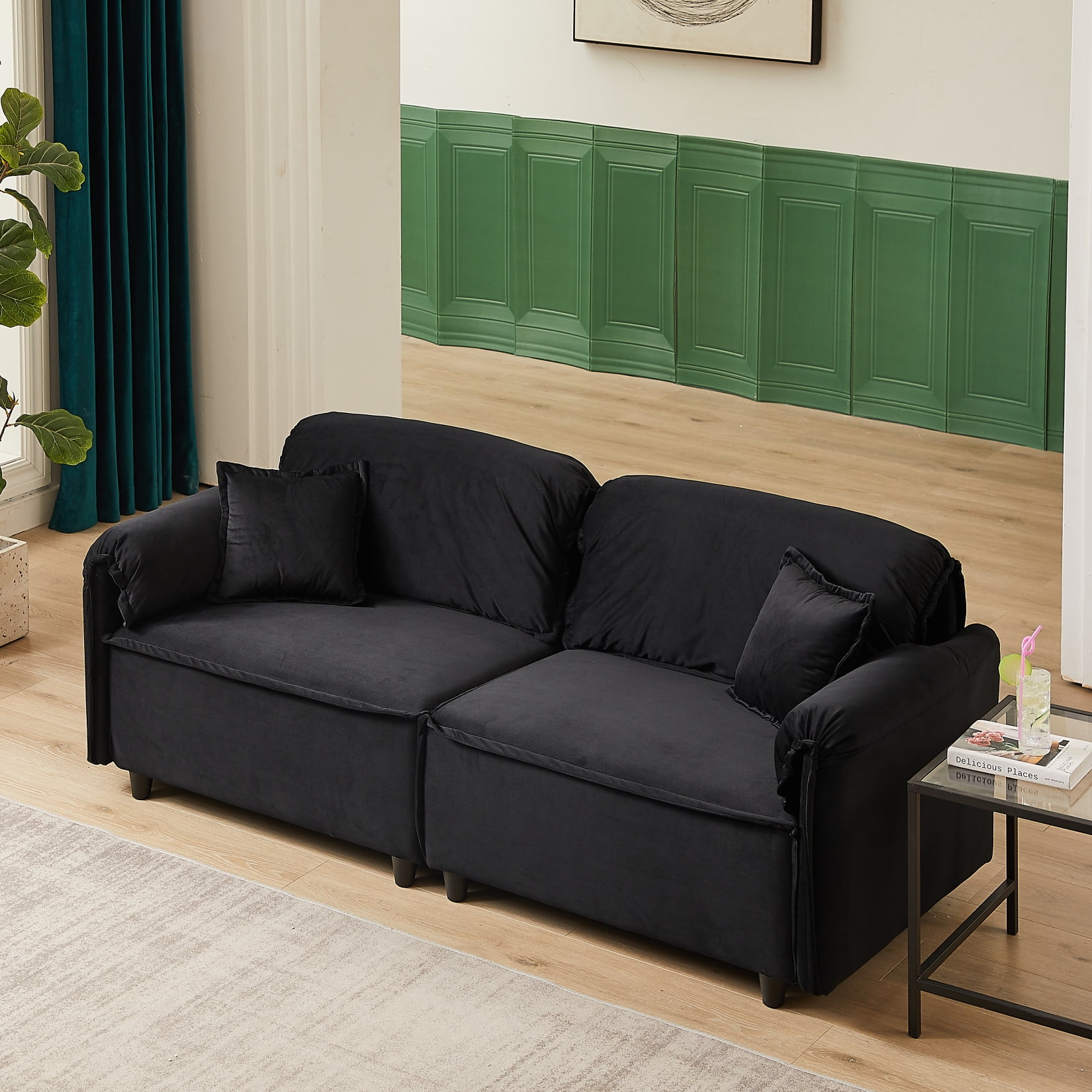 Reclining sofa mid century hotsell