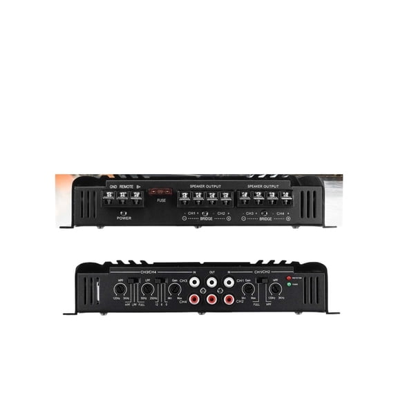 7900W 4 Channel Car Amplifiers Subwoofer Speaker Audio Amplifier Vehicle Subwoofer Bass Amplifier Enclosure Auto Sound Car Audio ,Easy to Operate