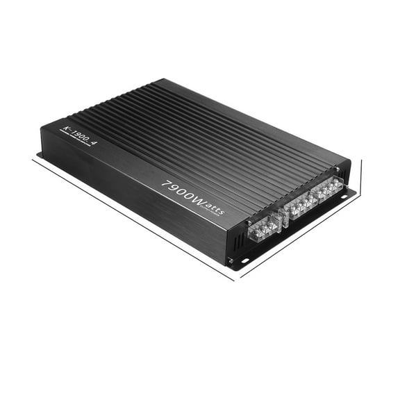 7900W Car Home Audio Power HIFI Amplifier 4 Channel 12V Car Digital Amplifer Car Audio Amplifier For Cars Amplifier Subwoofer ,Multiple Applications