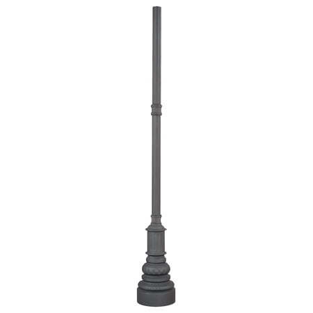7907-66-Minka Lavery-Great Outdoors - Accessory - 96 Inch Outdoor Post With Base