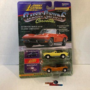 #7912 1967 Coupe 427 & Sting Ray * Johnny Lightning Classic Corvette * ND10