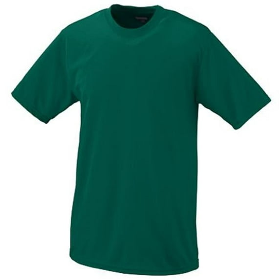 791A Youth Wicking T-Shirt, Dark Green, Large