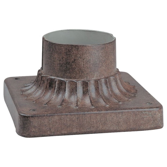 7930-61-Minka Lavery-Great Outdoors - Accessory - 5.75 Inch Outdoor Pier Mount-Vintage Rust Finish