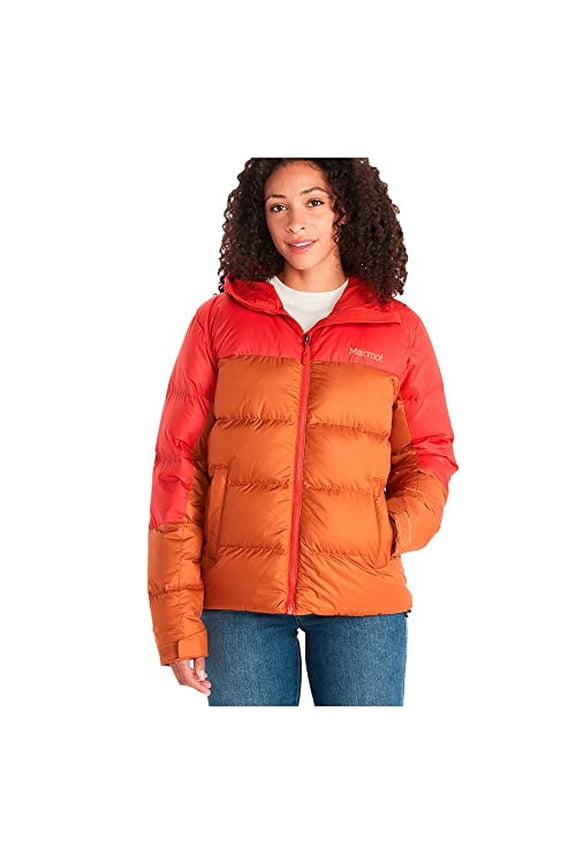 79300-20712 Marmot Women's Guides Down Winter Jacket Copper/Cairo Large