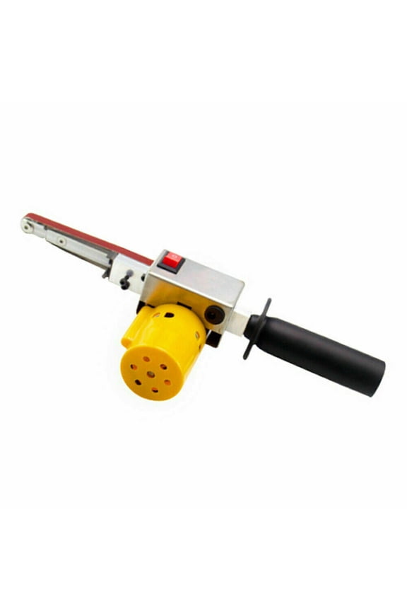 Hand-held Electric Belt Sander Mini Grinder Small Machine With 10* Sanding Belts