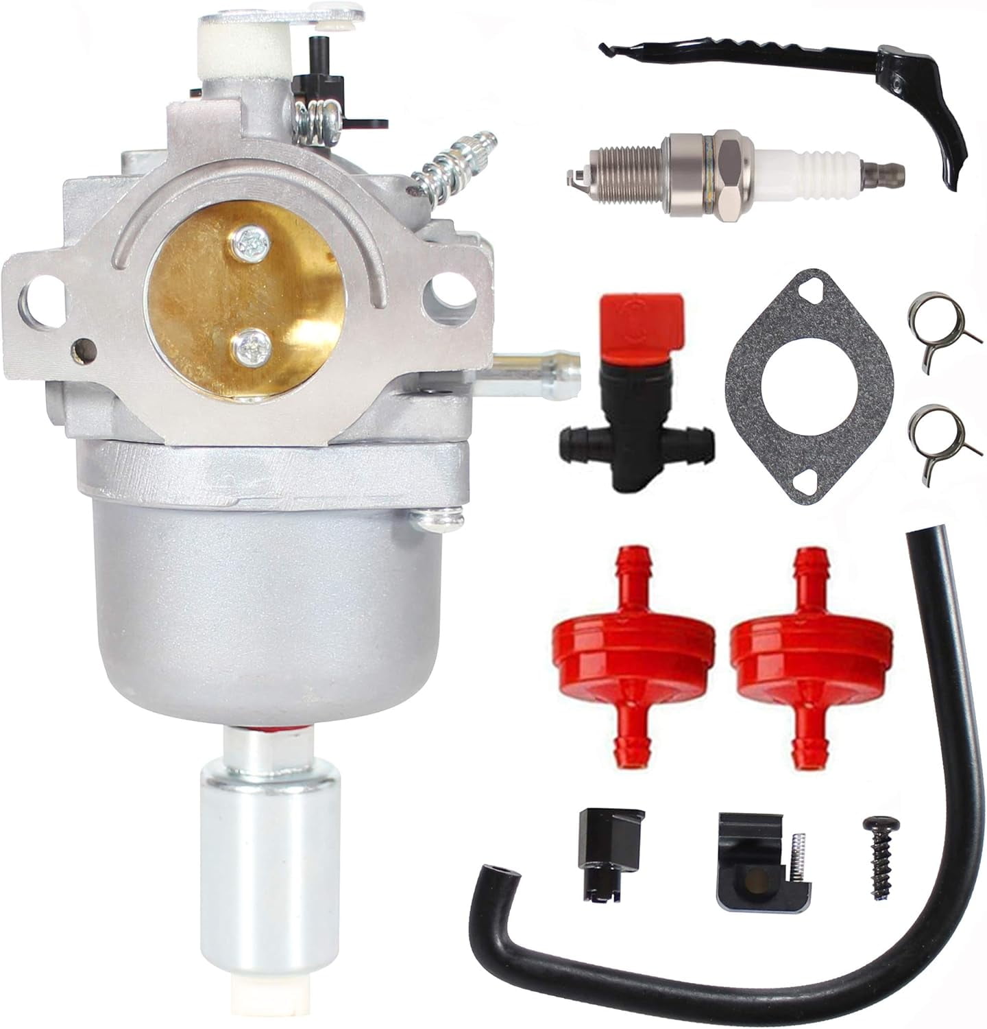 Sing-BEL Carburateur de tondeuse à gazon pour Nikki 697203 Briggs Straton 795873 - Jardin