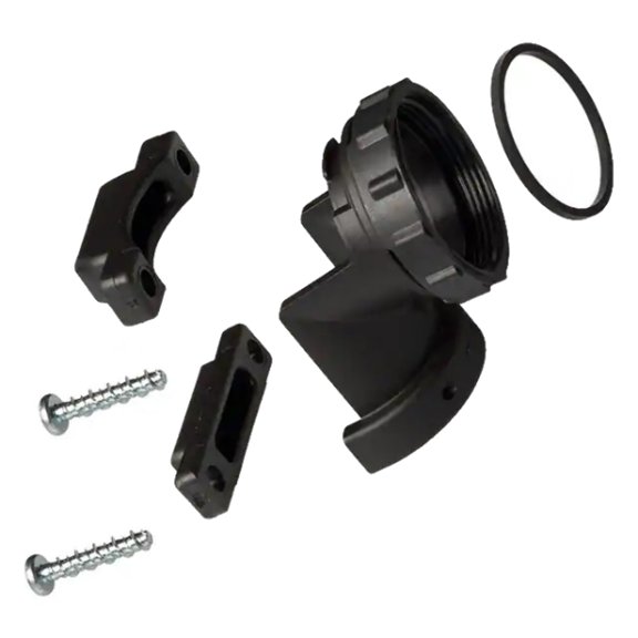 796382-2 Black Connector Backshell, Cable Clamp 1 3/8-18 UNEF 23