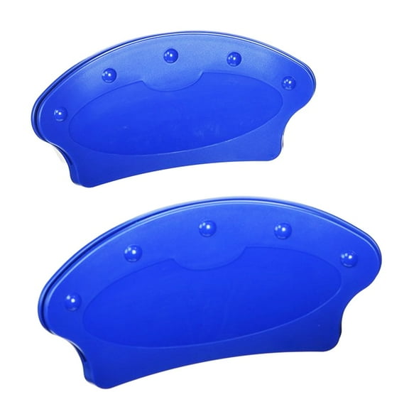 ASOTV - Playing Card Holders Standard & Oversized Cards Stand Table or Hand - Blue Set of 2 Plastic