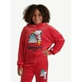 thumbnail image 1 of Justice x Snoopy Girls Velour Hoodie, Sizes XS - XLP, 1 of 7