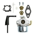 thumbnail image 1 of 798653 Carburetor for 120202 697354 790290 791077 698860 Engine Parts, Metal Replacement Carb for 775 800 Series Lawn Mower, Silver, 1 of 6