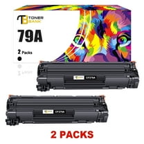 79A Black Toner Cartridge Compatible for HP CF279A 79A LaserJet Pro M12w M12a LaserJet Pro MFP M26nw M26a (Black, 2-Pack)