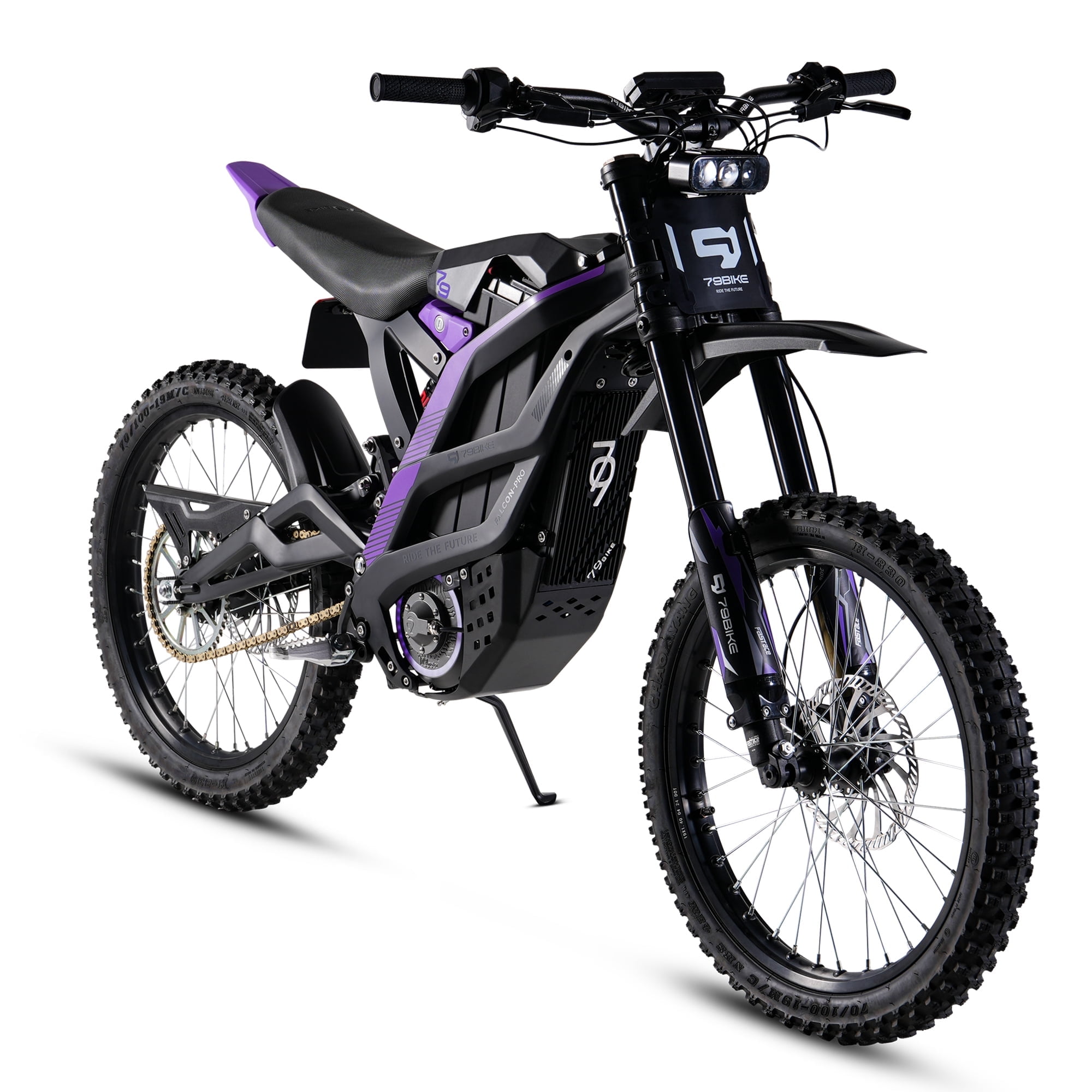 79BIKE Falcon Pro 5000W Electric Dirt Bike for Adults, Off-Road Ebike for Adults with 72V 35AH Battery & All-Terrain 19" Tire 56MPH