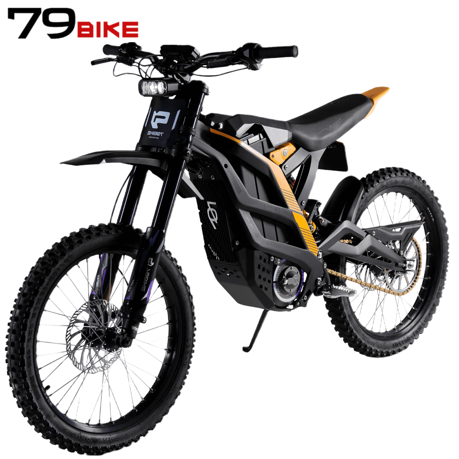 79Bike Falcon Pro Electric Bike for Adults,10000W Peak Power,53 MPH,410 N.m Torque,72V Removable Battery
