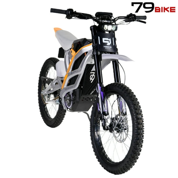79Bike Falcon Pro Electric Dirt Bike,10000W(Peak) Mid-Mounted Motor,53 MPH 410 N.m,72V/35Ah Battary Off-Road Electric Motorcycle